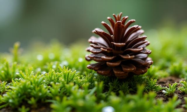 Dettaglio naturale della foresta di Sylvoria